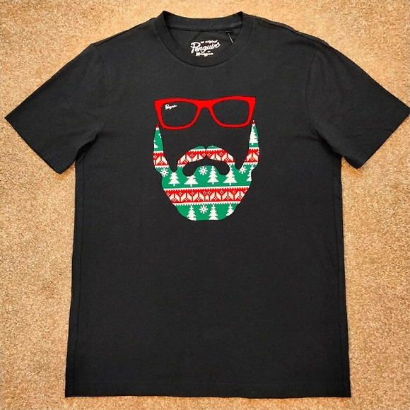 Original Penguin Other - NWT Sz M Penguin Navy Santa Face Christmas T-Shirt